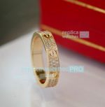 Best Replica Cartier Love Diamonds Ring SM Model Ring - 3 Colors Options